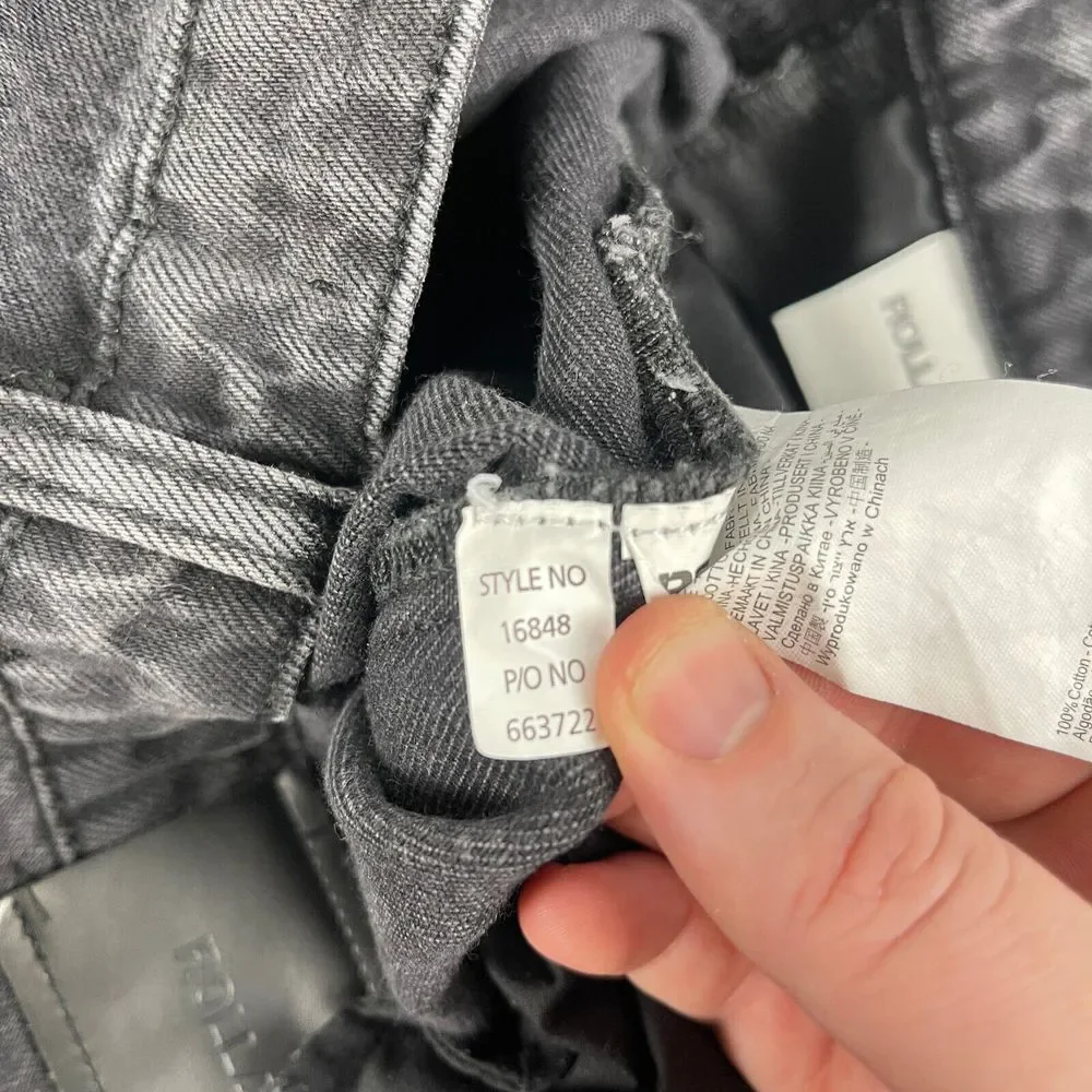 Rolla's Jeans Womens 30x32 Black Straight Leg Vintage Inspired Australian Denim - Picture 9 of 10